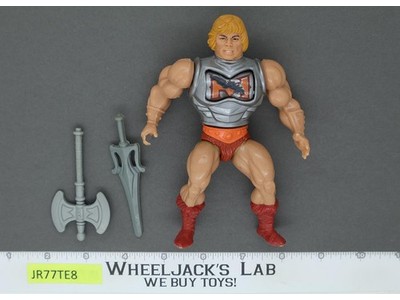 Battle Armor He-Man 100% Complete Masters of the Universe MOTU 1984 Mattel