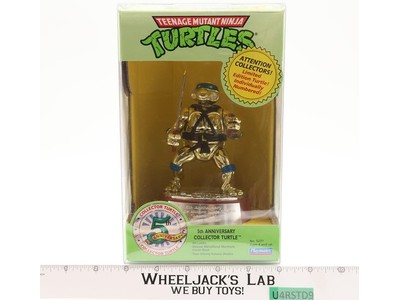 Leonardo 5th Anniversary Collector Turtle TMNT 1992 Playmates NEW SEALED