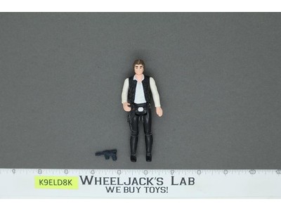 Han Solo SMALL HEAD 100% Complete Star Wars 1978 Vintage Kenner Figure NO REPRO