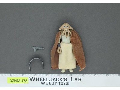 Squid Head 100% Complete ORANGE CAPE Star Wars ROTJ 1983 Kenner NO REPRO