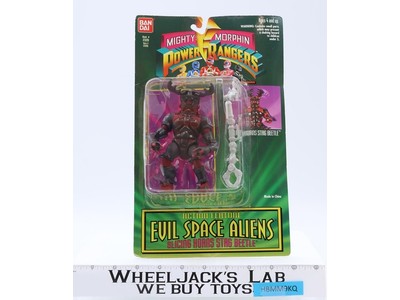 Slicing Horns Stag Beetle Mighty Morphin Power Rangers 1994 Bandai NEW SEALED