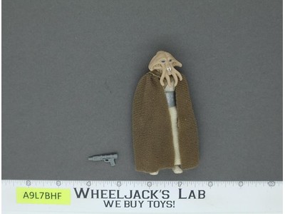 Squid Head 100% Complete Star Wars ROTJ 1983 Vintage Kenner Figure NO REPRO