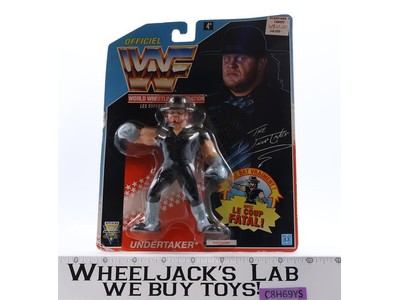 Undertaker FRENCH WWF Wrestling 1992 Hasbro Vintage Action Figure NEW SEALED
