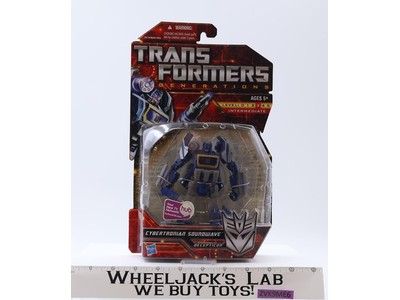Cybertronian Soundwave Deluxe Generations Transformers 2010 Hasbro NEW SEALED