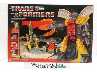 Omega Supreme WORKS 100% Complete W/Box & Insert 1985 G1 Transformers Hasbro