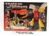 Omega Supreme WORKS 100% Complete W/Box & Insert 1985 G1 Transformers Hasbro