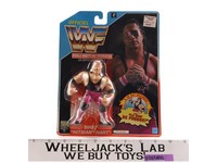 Bret Hitman Hart FRENCH CARD WWF Wrestling 1992 Hasbro Action Figure NEW SEALED