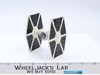 Imperial Tie Fighter 100% Complete Die Cast Star Wars 1978 Kenner Vintage