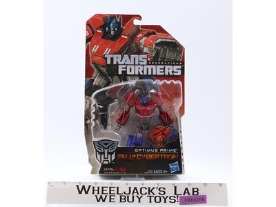 Optimus Prime Transformers Fall Of Cybertron 2011 Hasbro Figure NEW SEALED
