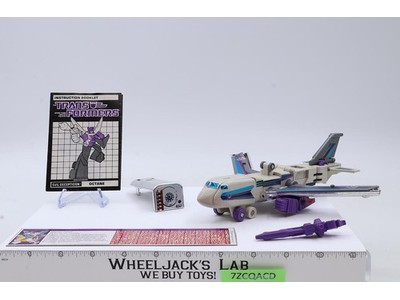 Octane 100% Complete Vintage 1986 G1 Transformers Hasbro Action Figure