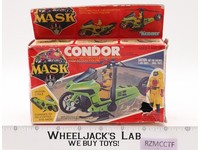 Condor Brad Turner 100% Complete W/ Box MASK 1985 Kenner Vintage Vehicle