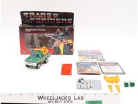 Hoist W/ Box 100% Complete 1985 Vintage Hasbro G1 Transformers Canada Figure