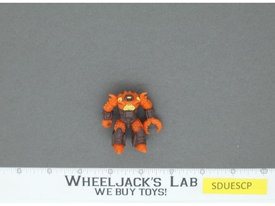 #28 Crusty Crab Battle Beasts Hasbro Takara 1987 Vintage Action Figure