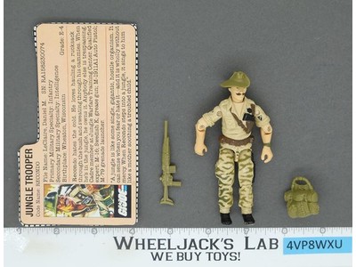 Recondo V1 100% Complete G.I. Joe 1984 Hasbro Vintage Action Figure