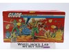 GI Joe Collectors Case 24 Action Figures W/ 2 TRAYS 1984 Tara Toy Corp Hasbro