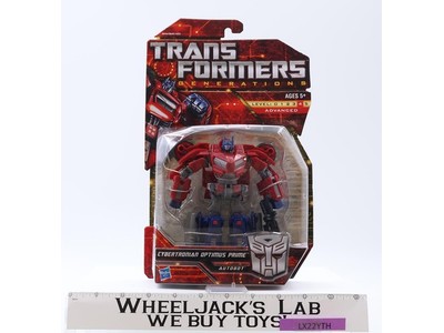 Cybertronian Optimus Prime Transformers Generations 2009 Hasbro NEW MOSC SEALED