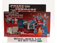Ultra Magnus RT 100% Complete W/ BOX & INSERT Vintage G1 Transformers Figure