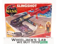 Slingshot W/ Ace Riker 100% Complete W/Box M.A.S.K. 1985 Kenner Action Figure