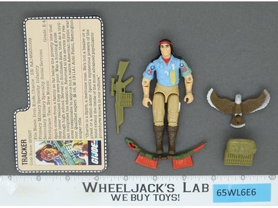 Spirit Tracker V1 100% Complete G.I. Joe 1984 Hasbro Vintage Action Figure