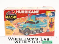 Hurricane Hondo Maclean 100% Complete W/Box MASK 1986 Vintage Action Vehicle