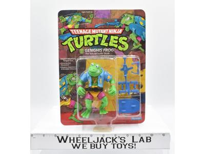 Genghis Frog NEW MOSC 1989 TMNT Teenage Mutant Ninja Turtles Playmates Toys