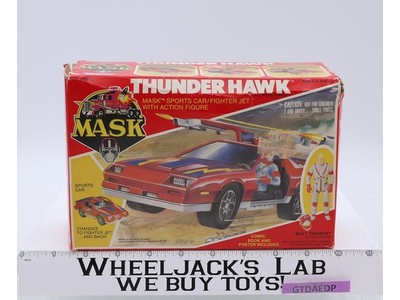 Thunderhawk Matt Trakker 100% Complete W/Box & Manual MASK 1985 Vintage