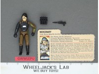 Major Bludd V1 100% Complete 1983 G.I. Joe Hasbro Vintage Action Figure