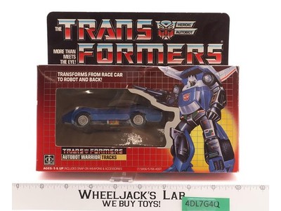 Tracks 100% Complete W/BOX & INSERTS 1985 Vintage Hasbro G1 Transformers Figure