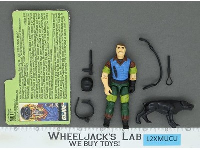Mutt Slaughters Marauders V2 100% Complete G.I. Joe 1989 Hasbro Vintage Figure