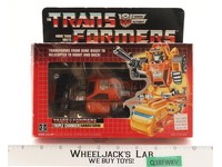 Sandstorm 100% Complete W/BOX & INSERT 1986 G1 Transformers Vintage Figure