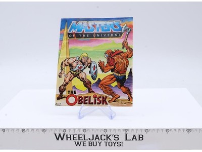 The Obelisk Mini Comic He-Man Masters of the Universe 1984 MOTU