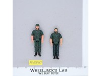 Sgt. Rock & Green Soldier Die Cast Metal 1989 3.75" Small World Bravo Company