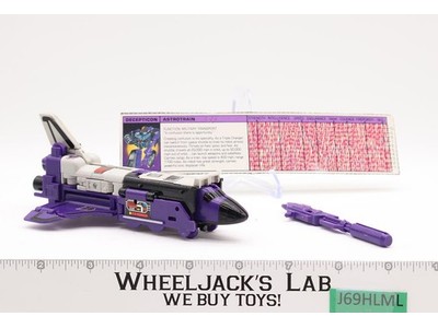 Astrotrain 100% Complete Vintage 1985 G1 Transformers Hasbro Action Figure