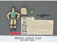 Airborne V1 100% Complete G.I. Joe 1983 Hasbro Vintage Action Figure