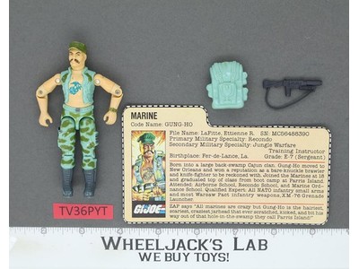 Gung Ho V1 100% Complete G.I. Joe 1983 Hasbro Vintage Figure