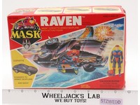 Raven W/ Calhoun Burns 100% Complete W/Box MASK 1986 Vintage Action Vehicle