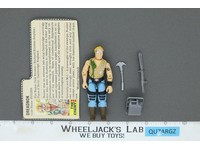 Buzzer V1 100% Complete G.I. Joe 1985 Hasbro Vintage Action Figure