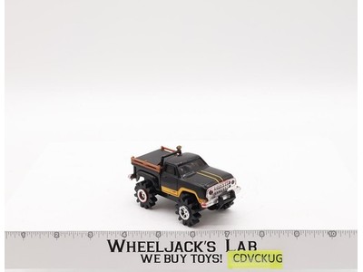 Dodge Ram Power Wagon Black w/ Yellow Gen1 Schaper Stomper 4x4 Vtg 1980s WORKS