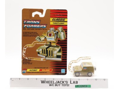Rollbar 100% Complete W/CARD & BUBBLE G1 Transformers FRENCH 1990 Hasbro Vintage
