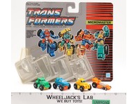 Monster Trucks Patrol W/CARD & BUBBLE G1 Transformers FRENCH 1989 Hasbro