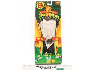 Black Ranger Gloves Mighty Morphin Power Rangers 1994 Bandai Action Figure