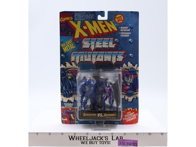Apocalypse Vs. Archangel Steel Mutants Die Cast Marvel 1994 Toybiz NEW SEALED