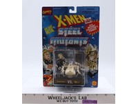 Longshot Vs. Mojo Steel Mutants Die Cast Marvel 1994 Toybiz NEW MOSC SEALED