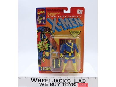 Cyclops Light Up Optic Blast The Uncanny X-Men Marvel Comics Toybiz NEW SEALED