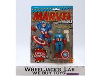 Captain America Shield Launcher Marvel Super Heroes 1990 Toybiz NEW MOSC SEALED