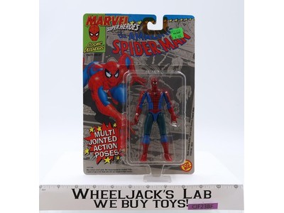 Spider-Man Multi Jointed Action Poses Marvel Superheroes 1992 Toybiz NEW SEALED