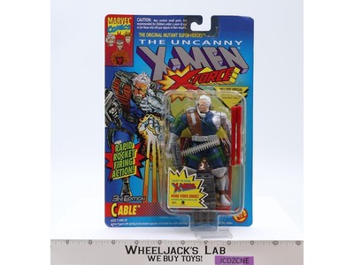 Cable 3rd Edition The Uncanny X-Men X-Force Marvel Comics 1993 Toybiz NEW SEALED