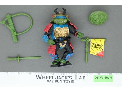 Sewer Samurai Leo 100% Complete Teenage Mutant Ninja Turtles TMNT Playmates 1990