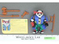 Panda Khan 100% Complete Teenage Mutant Ninja Turtles TMNT 1990 Playmates Action