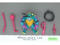 Slash 100% Complete Teenage Mutant Ninja Turtle TMNT 1990 Playmates Vintage
